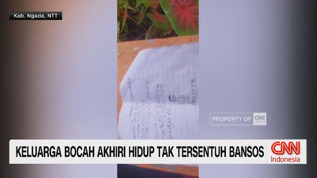 VIDEO: Keluarga Bocah Akhiri Hidup Tak Tersentuh Bansos