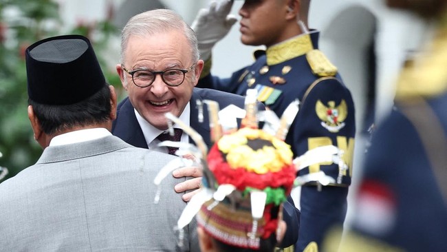 PM Australia Albanese ucapkan belasungkawa bencana Sumatra, saat bertemu Prabowo di Jakarta pada Jumat (6/2).