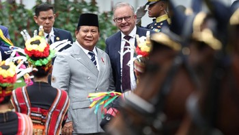 FOTO: Presiden Prabowo Terima Kunjungan PM Australia Albanese