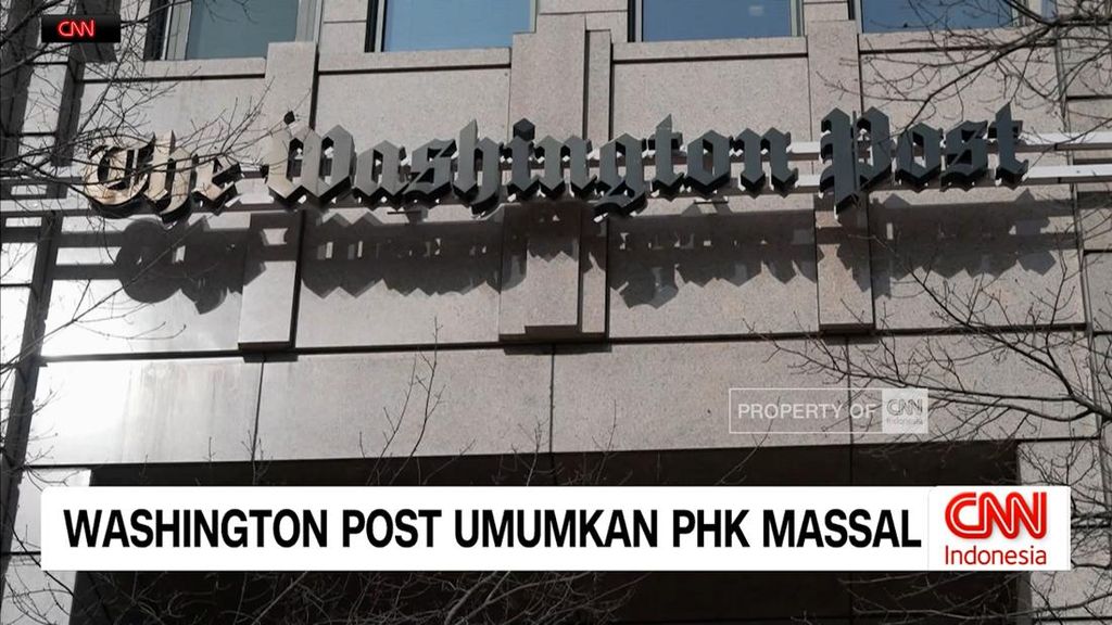VIDEO: Washington Post Umumkan PHK Massal