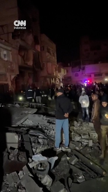 Serangan Dini Hari Israel Hantam Sekolah Tempat Pengungsian Warga Gaza