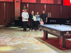 Carabao Billiards Indonesia Pecahkan Rekor MURI