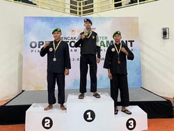 Brimob Polda Metro Sabet Emas di Tournament Pencak Silat Piala Pangdam Palaka Wira