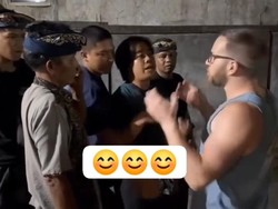 Heboh Bule Labrak Warga di Badung gegara Terganggu Musik Upacara Adat