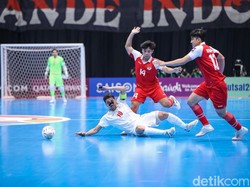 Final Piala Asia Futsal: Imbang 4-4, Indonesia Vs Iran ke Babak Tambahan