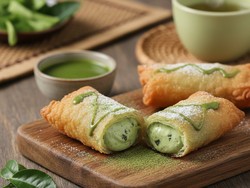 Resep Risol Matcha, Lembut di Luar dan Creamy di Bagian Dalam