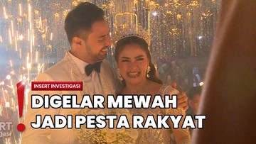 Rara LIDA Gelar Pesta Rakyat di Hari Pernikahan dengan Aladul