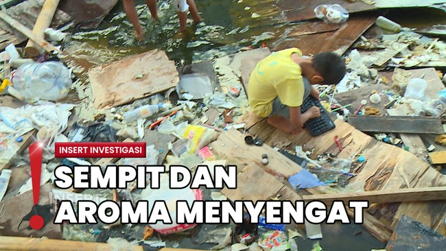 Miris Kehidupan Warga Kampung Pojok Berdampingan dengan Sampah