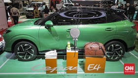FOTO: Mobil Listrik Lepas E4 Bakal Dijual di RI Tahun Ini
