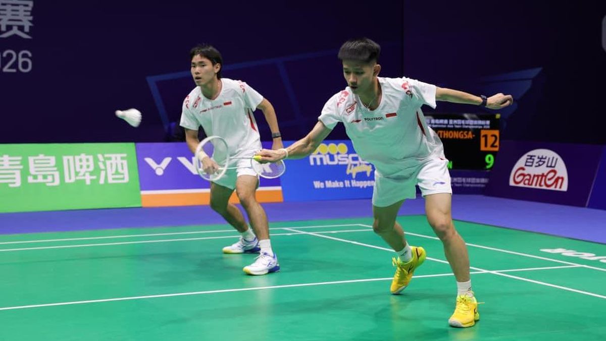 Raymond/Joaquin Penasaran Injak Karpet Abu-abu All England