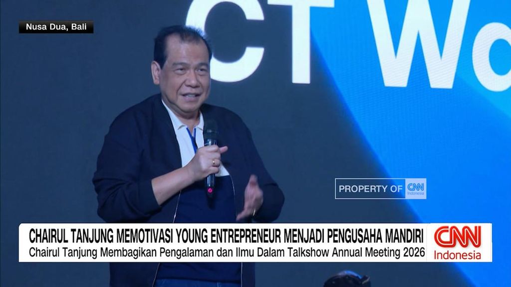 VIDEO: Chairul Tanjung Motivasi Young Entrepreneur Jadi Pengusaha Mand