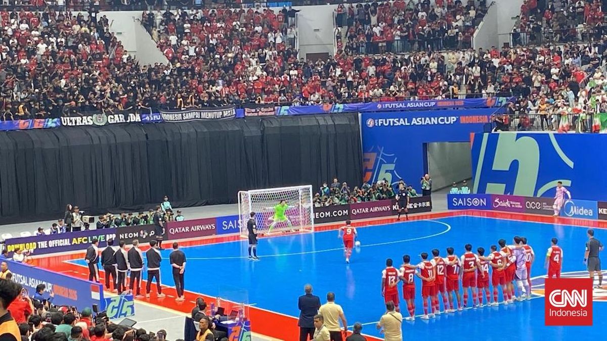 Kalah Adu Penalti, Timnas Futsal Indonesia Runner Up AFC Futsal 2026