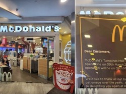 Lebih dari 30 Tahun Bertahan, Gerai McDonalds Ini Resmi Bakal Tutup