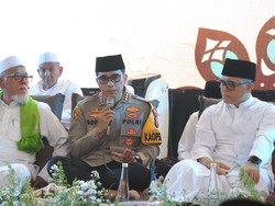 Pesan Kapolresta Banyuwangi di Haul Masyayikh Ponpes Mabadiul Ihsan ke-14