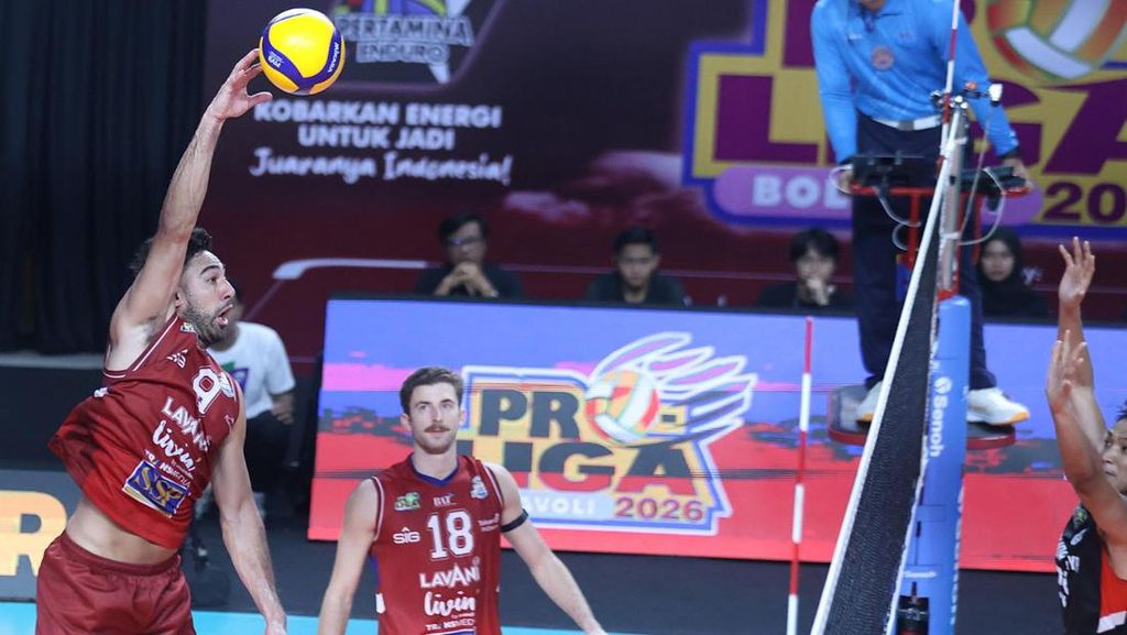 LavAni Livin Transmedia Nirkalah di 7 Laga Proliga 2026