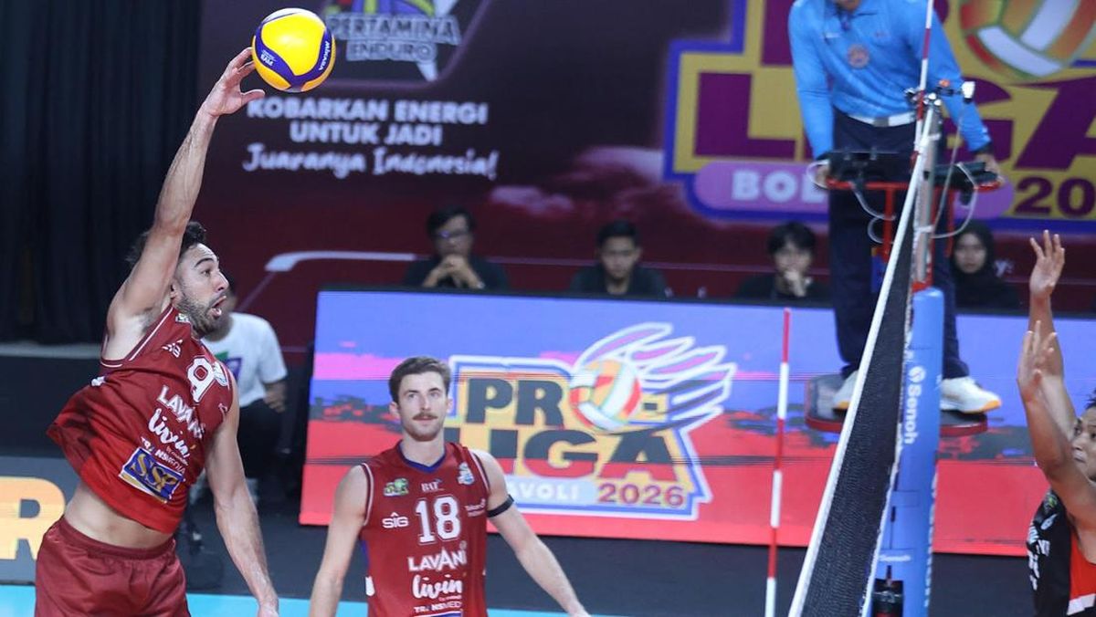 LavAni Livin Transmedia Nirkalah di 7 Laga Proliga 2026