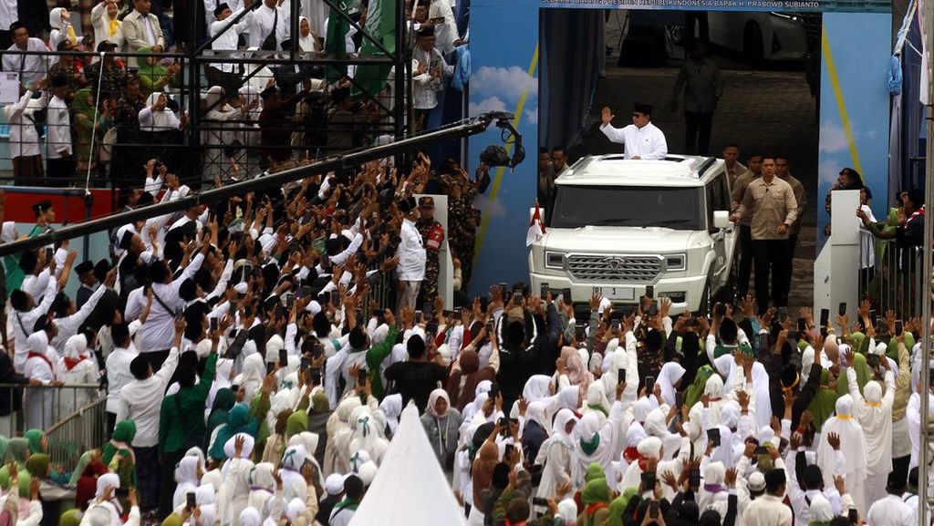 Prabowo: Terima Kasih NU Jaga Perdamaian dan Stabilitas RI