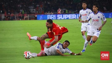 Berita Olahraga Terkini CNN Sport : Hasil Super League: Gol Persija Dianulir, Arema Menang 2-0