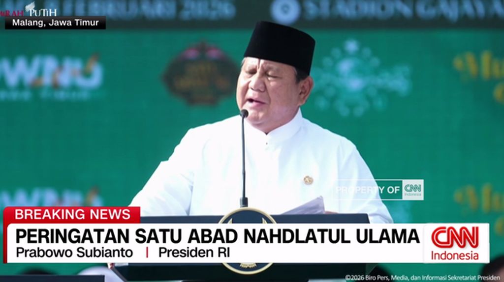 VIDEO: Prabowo: Saya Selalu Merasa Bahagia Dan Semangat di Tengah NU