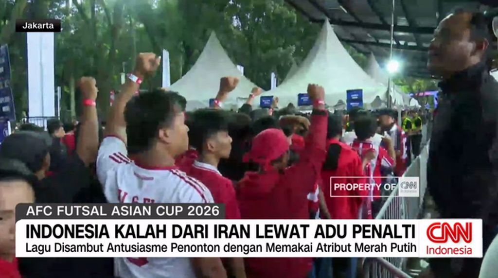 VIDEO: Indonesia Kalah Dari Iran Lewat Adu Penalti