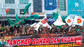 Permohonan Damai dan Maaf Bahar Smith Ditolak Banser Tangerang