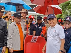 Pramono-JK Kerja Bakti Jaga Jakarta Bersih di Cipinang Jaktim