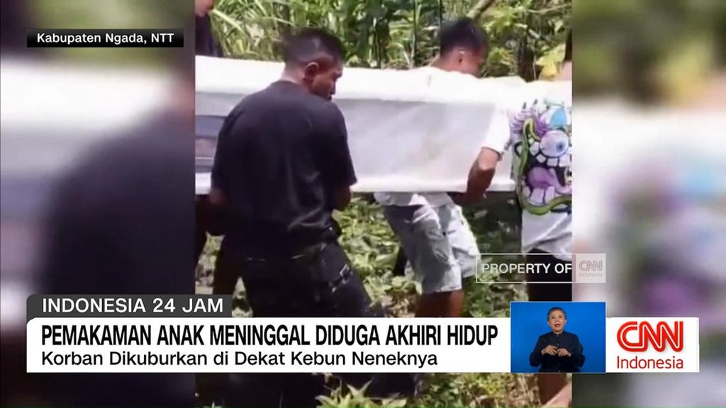 VIDEO: Pemakaman Anak Meninggal Diduga Akhiri Hidup