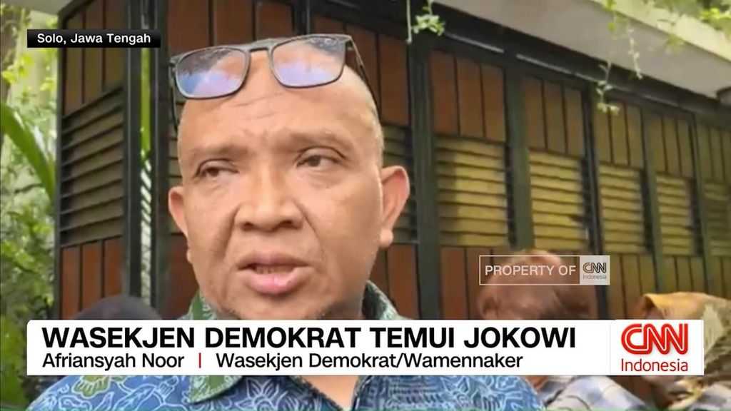 VIDEO: Wasekjen Demokrat Temui Jokowi
