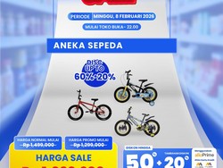 Diskon Gede-gedean! Beli Sepada di Transmart Full Day Sale Murah Meriah