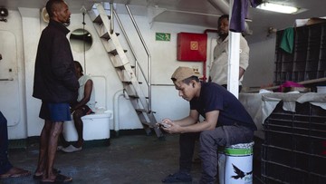 FOTO: Nelangsa ABK WNI Telantar Berbulan-bulan Tanpa Gaji di Afrika