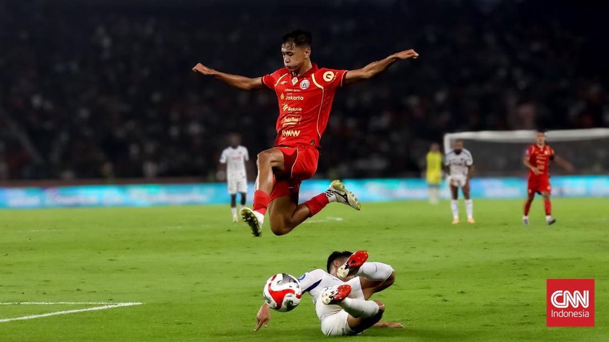 FOTO: Persija Merana Kalah dari Arema FC di GBK