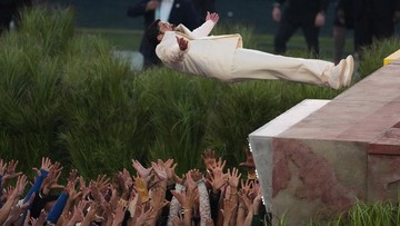 FOTO: Pesta Meriah Bad Bunny di Halftime Super Bowl 2026