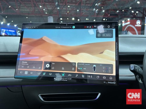 Changan Deepal SO7 di IIMS 2026.