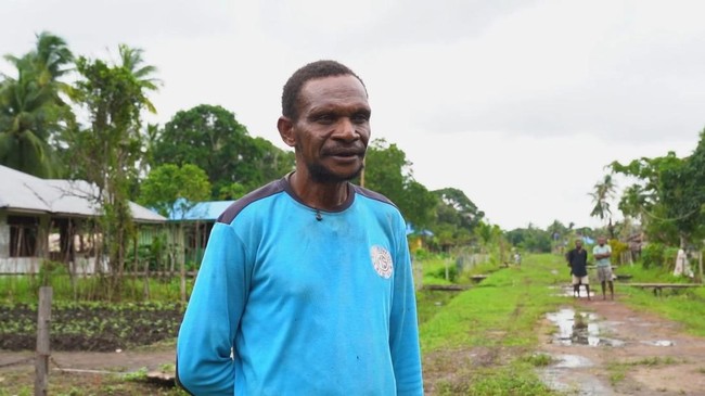 Warga Kampung Wanam di Merauke mulai merasakan perubahan berkat Proyek Strategis Nasional, salah satunya peluang kerja untuk meningkatkan ekonomi keluarga.