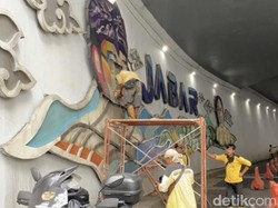 Mural Ridwan Kamil di Underpass Depok Dicopot, Ganti Ikon Baru