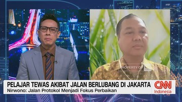 VIDEO: Pelajar Tewas Akibat Jalan Berlubang di Jakarta