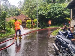 Waspada Tumpahan Solar di Jalan, Lima Pengendara Terjatuh di Karangasem