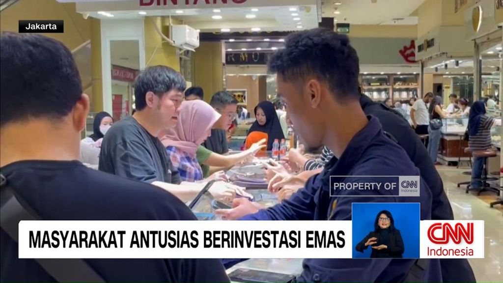 VIDEO: Masyarakat Antusias Berinvestasi Emas