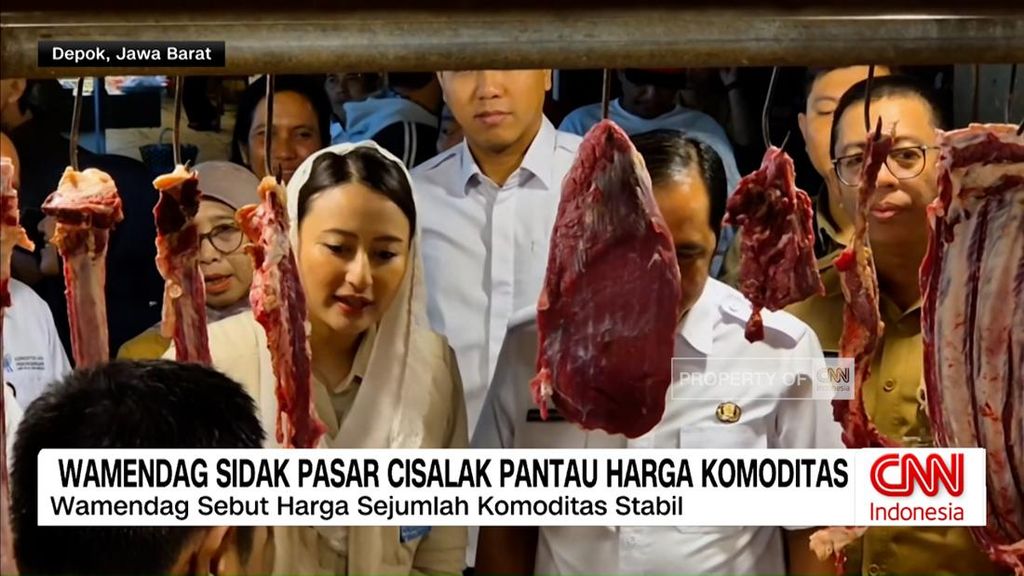 VIDEO: Wamendag Sidak Pasar Cisalak Pantau Harga Komoditas
