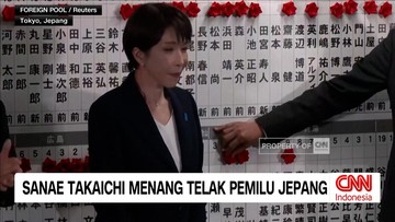 VIDEO: Sanae Takaichi Menang Telak Pemilu Jepang