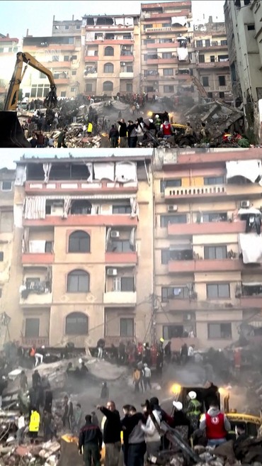 Dua Bangunan di Tripoli Lebanon Runtuh, 6 Orang Tewas