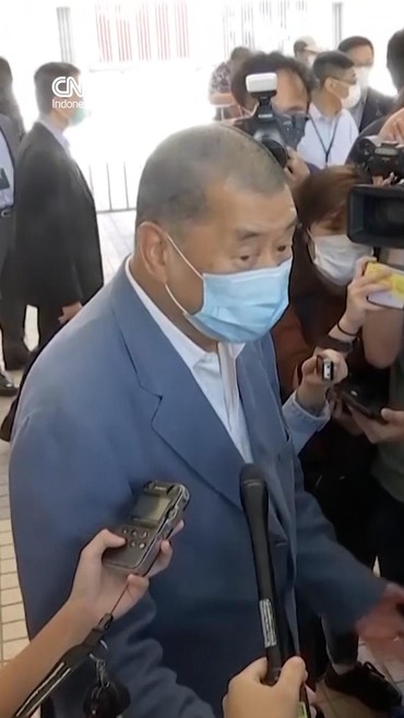 Taipan Media di Hong Kong Jimmy Lai Dijatuhi Hukuman 20 Tahun Penjara
