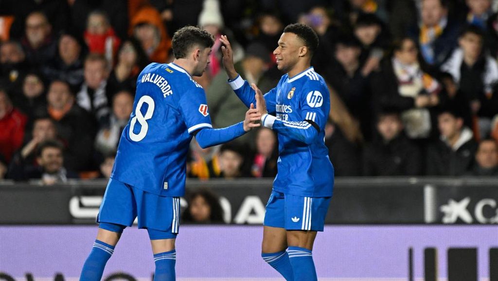 Hasil Liga Spanyol: Mbappe Cetak Gol ke-38, Madrid Tempel Barcelona