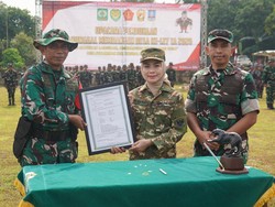 TMMD Ke-127, TNI Buka Jalan hingga Perbaiki Rumah Rusak di Cikeusal Serang