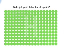 Jangan Ngaku Bermata Jeli Kalau Belum Coba 7 Tantangan Huruf Tersembunyi Ini