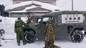 Korban Tewas Imbas Badai Salju di Jepang Capai 46 Orang