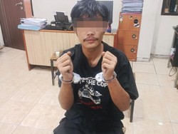 Begal Berkaus Hate The Cop Ditangkap Usai Ngumpet di Atap Rumah