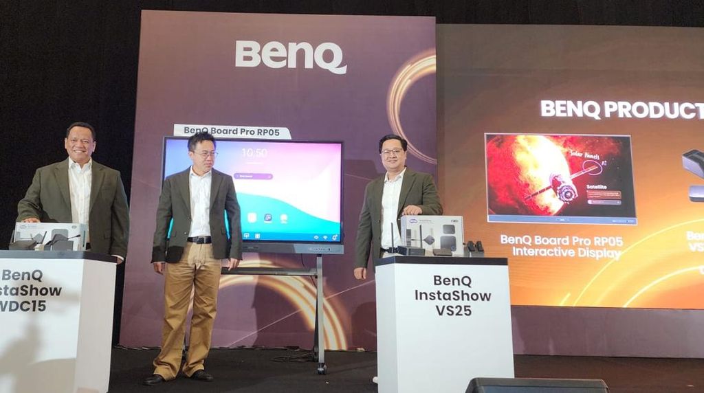 BenQ Luncurkan Layar Interaktif untuk Sekolah, Sudah Dilengkapi AI