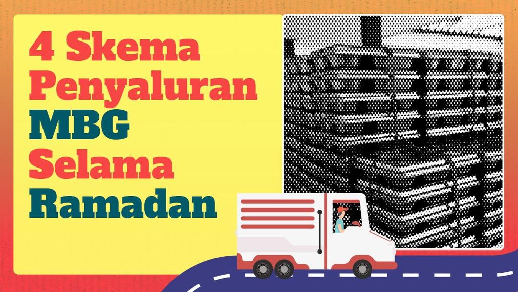 INFOGRAFIS: 4 Skema Penyaluran MBG Selama Ramadan