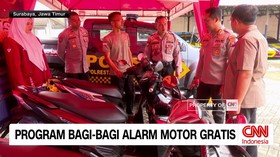 VIDEO: Bagi-bagi Alarm Motor Gratis, Tekan Angka Curanmor
